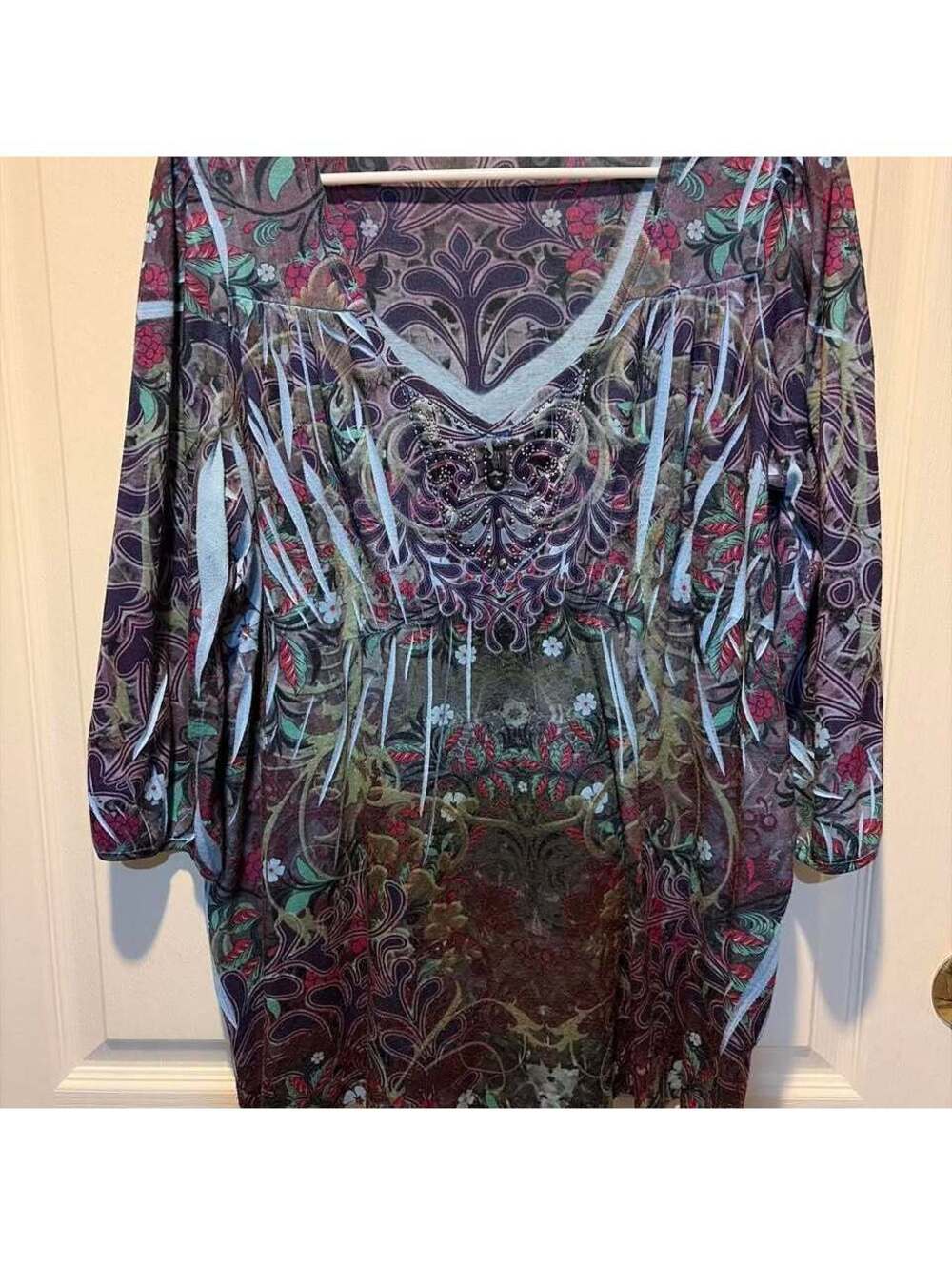 Apt-9 Women's multi Blouse